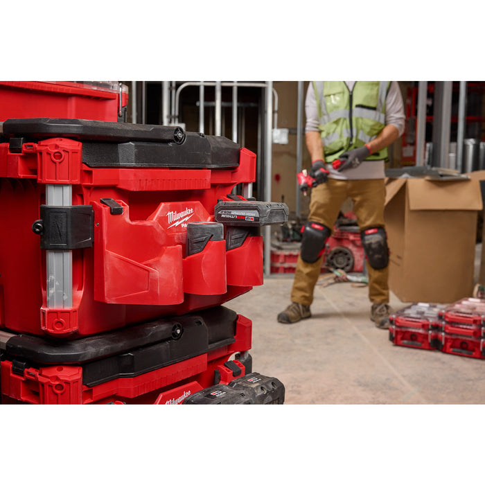 MILWAUKEE PACKOUT™ Tool Box M12™ Battery Rack Attachment