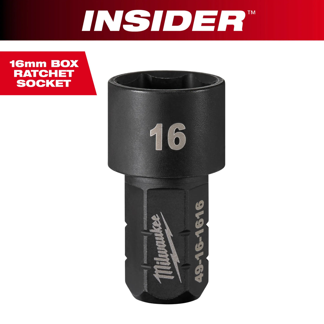 MILWAUKEE INSIDER™ Box Ratchet Sockets - Metric – The Power Tool Store