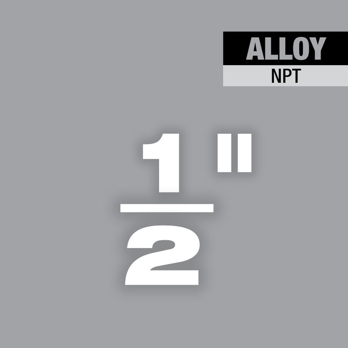 MILWAUKEE 1/2" ALLOY NPT Portable Pipe Threading Die