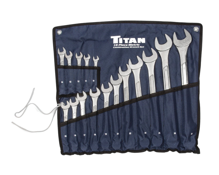 Titan 16 pc. 12 pt. Metric Raised Panel Combination