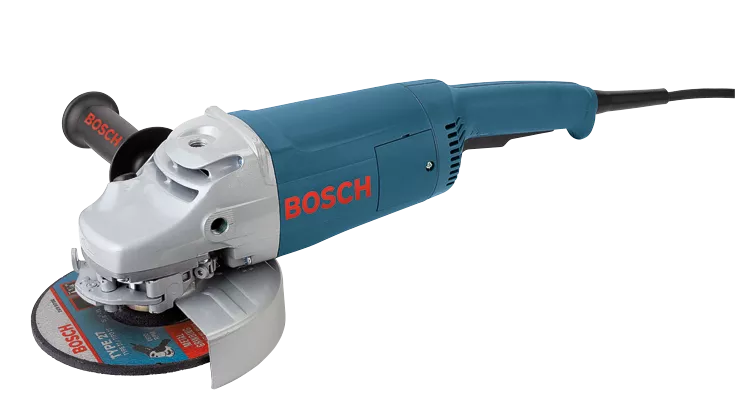 BOSCH 7" 15 A Large Angle Grinder w/ Rat Tail Handle