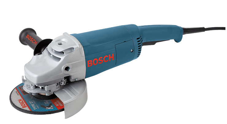 BOSCH 7" 15 A Large Angle Grinder w/ Rat Tail Handle