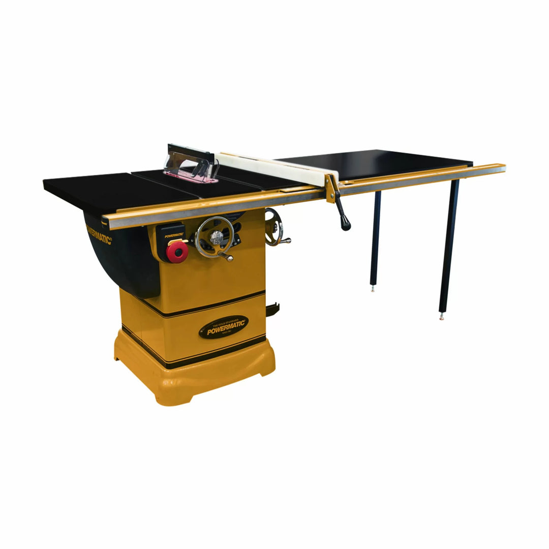 POWERMATIC PM1000T, 10" Table Saw w/ ArmorGlide, 52" Rip, Extension Table, 1.75HP, 1PH, 115V