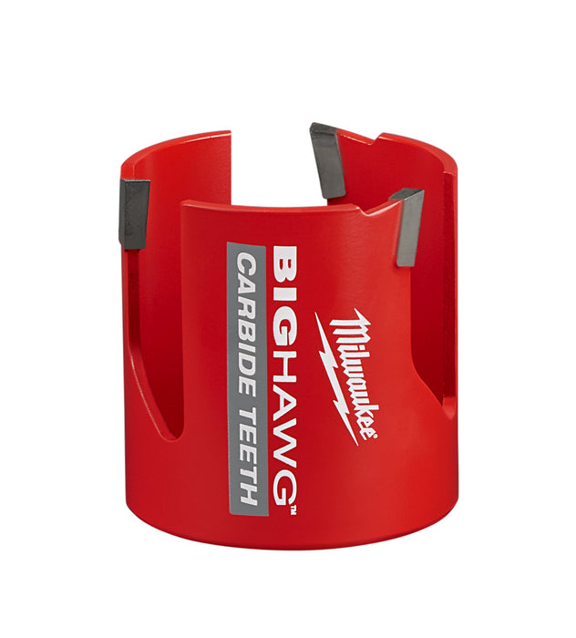 MILWAUKEE BIG HAWG™ con sierras perforadoras con dientes de carburo