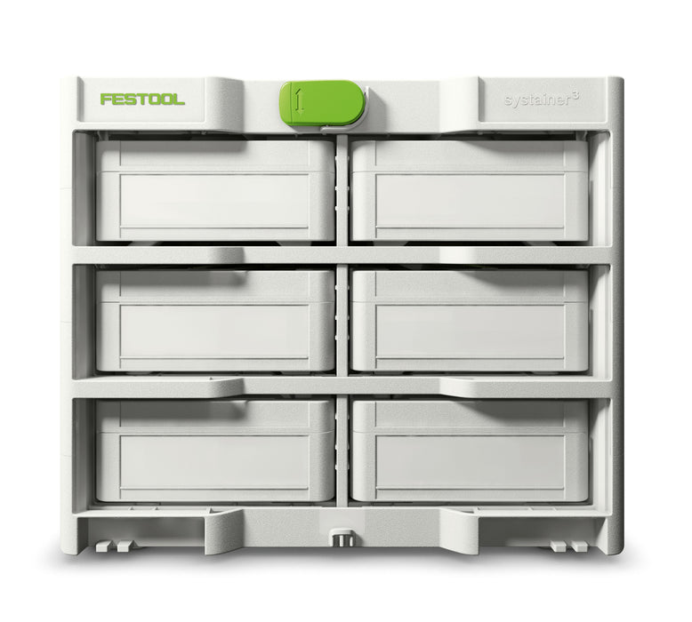 FESTOOL Systainer³ Rack SYS3-RK/6 M 337-Set