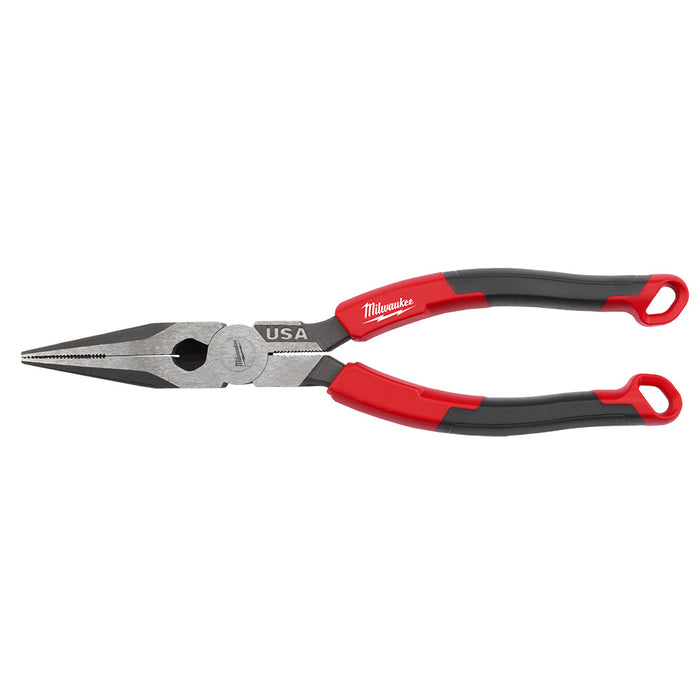 MILWAUKEE 8" Long Nose Comfort Pliers