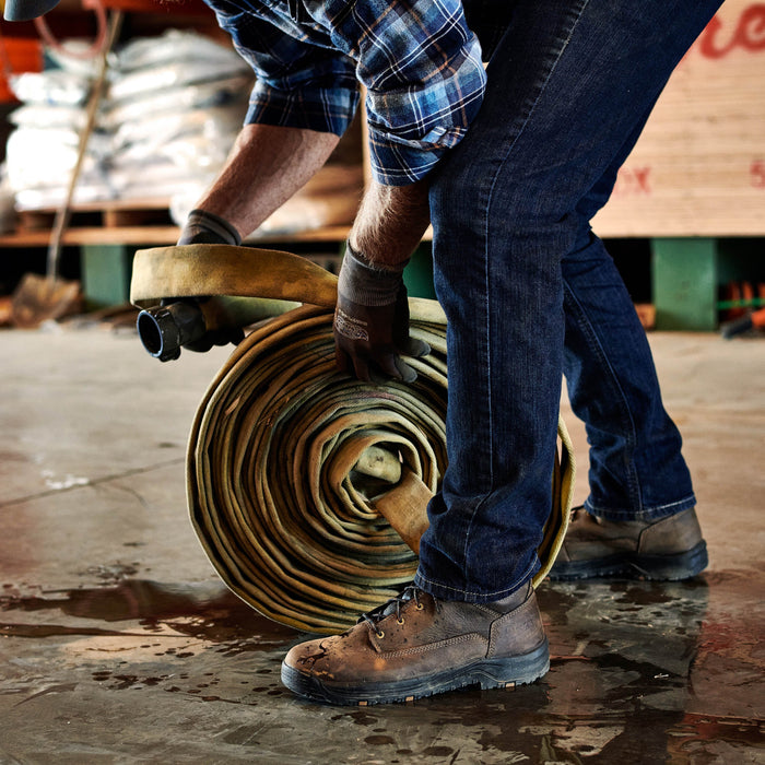 Danner Men's Caliper 6" Aluminum Toe Brown Boots 19453