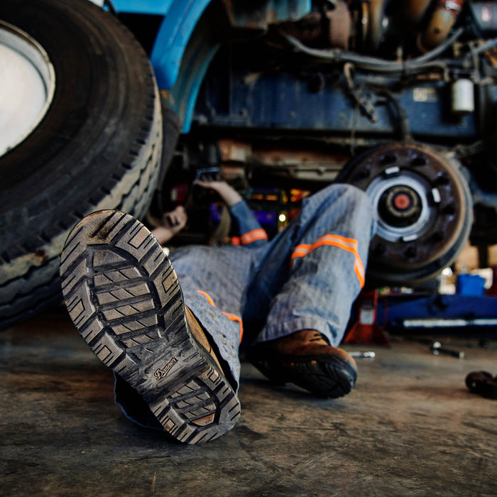 Danner Men's Caliper 6" Aluminum Toe Brown Boots 19453