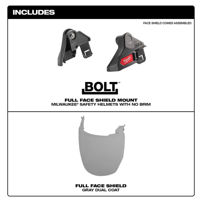 MILWAUKEE BOLT™ Full Face Shield