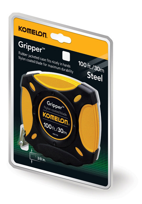 Komelon 100' x 3/8"  Gripper Evolution Close Cased Steel