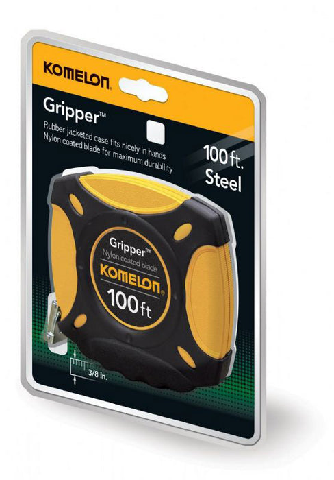 Komelon 100' x 3/8" Closed Case Steel