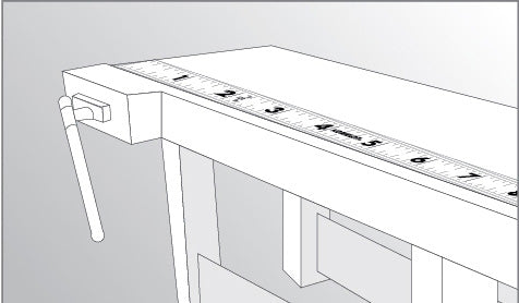 Komelon 12' x 1/2" Self-Adhesive Flat Tape