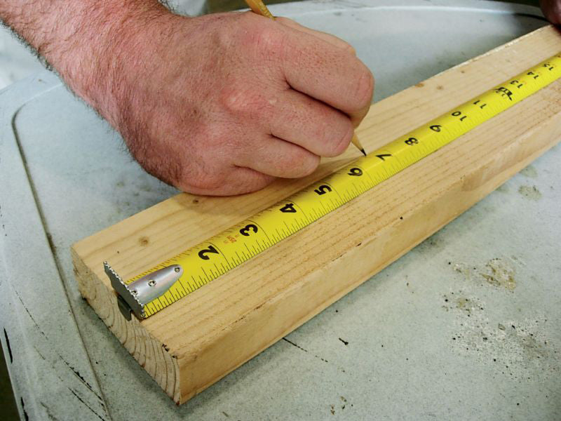 Komelon 25' x 1.06" ABS Powerblade II - Inch/Engineer