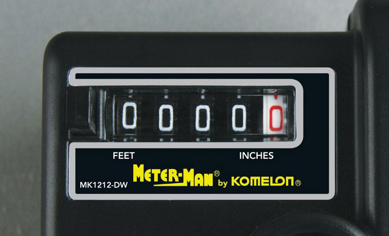 Komelon 4" High Visibility Dual Measuring Wheel - Feet/Inches