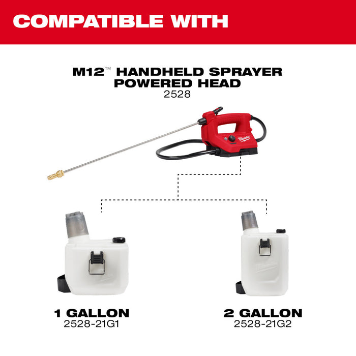 Kit de rociador manual de 1 galón MILWAUKEE M12™