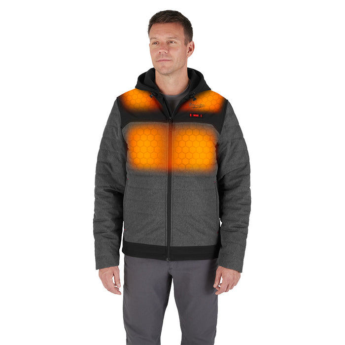 M12 Heated Jacket Kit-Gray L