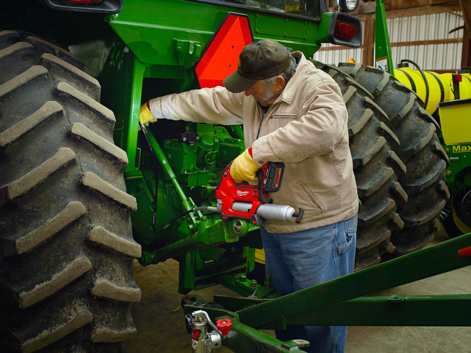 Milwaukee Tools M18 Grease Gun 400g Clear Barrel 49-16-2646