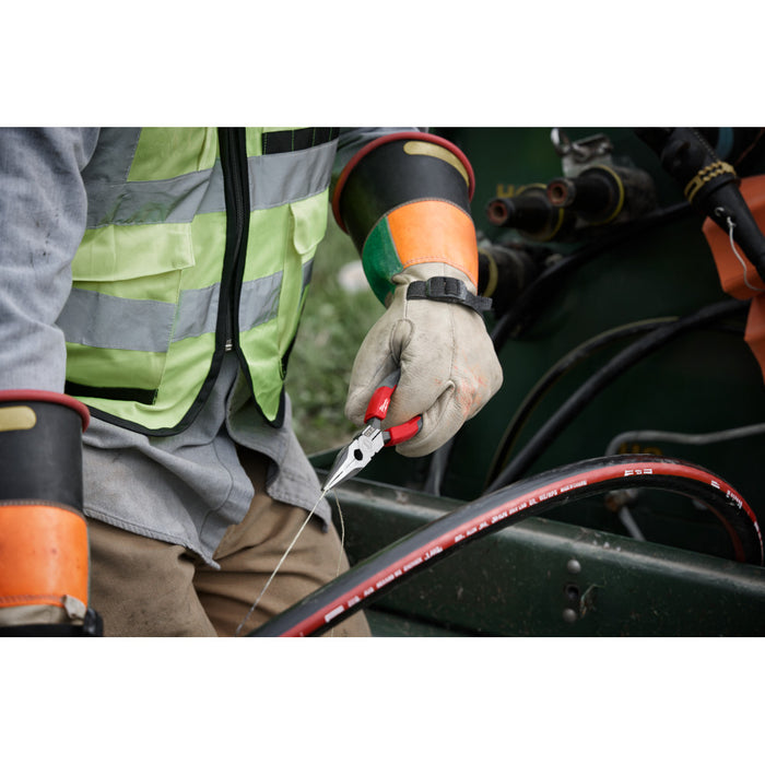 MILWAUKEE 8" Long Nose Comfort Pliers
