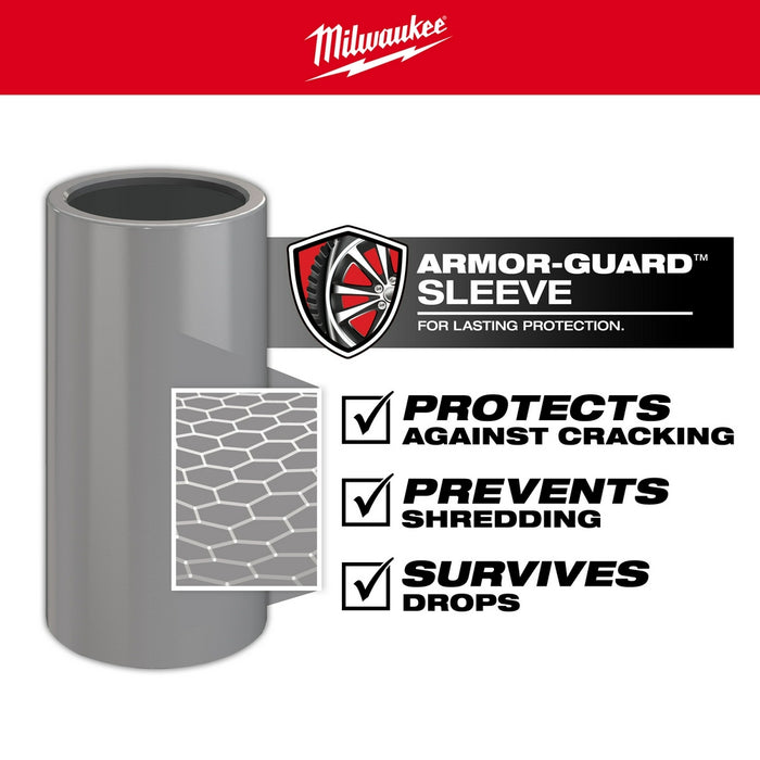 MILWAUKEE SHOCKWAVE IMPACT DUTY™ 1/2 Drive SAE y Métrico 9 PC. Juego de llaves de tuercas para ruedas