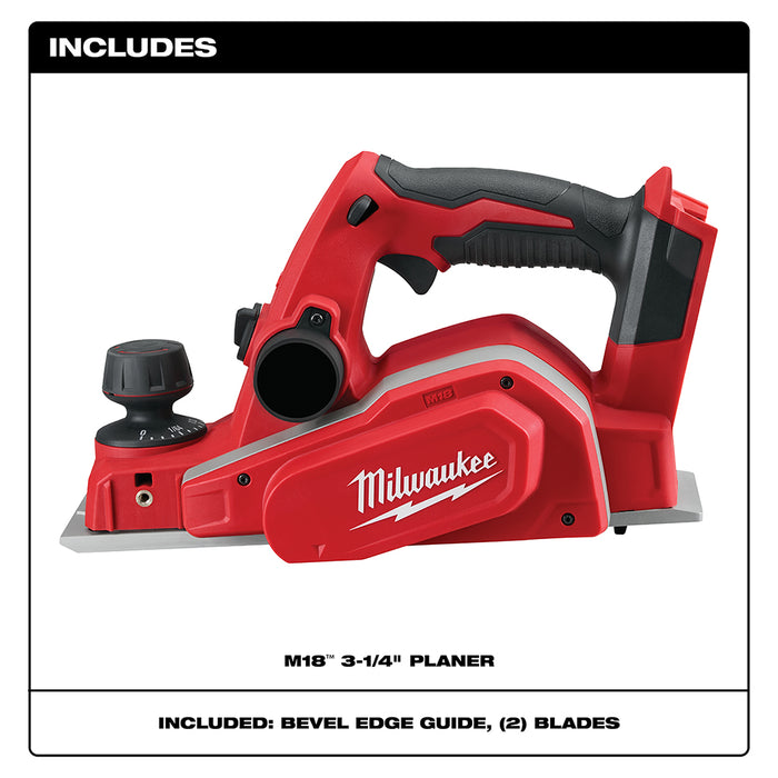 M18™ 3-1/4 in. Planer