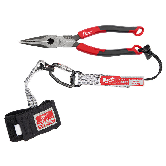 MILWAUKEE 8" Long Nose Comfort Pliers