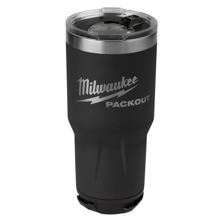 MILWAUKEE PACKOUT Black 30oz Tumbler Q4