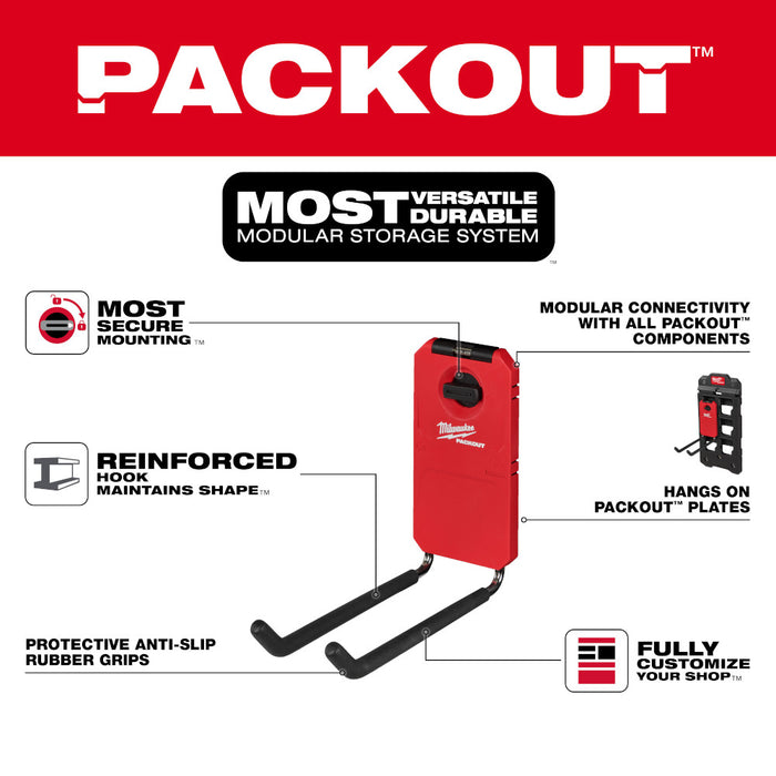 MILWAUKEE PACKOUT™ 9” Straight Hook