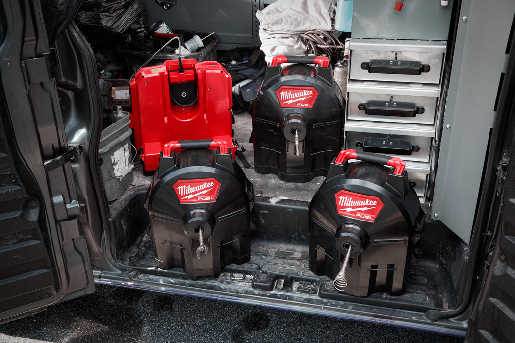 MILWAUKEE M18 FUEL™ SWITCH PACK™ Kit de máquina de tambor seccional con cable de 3/8”