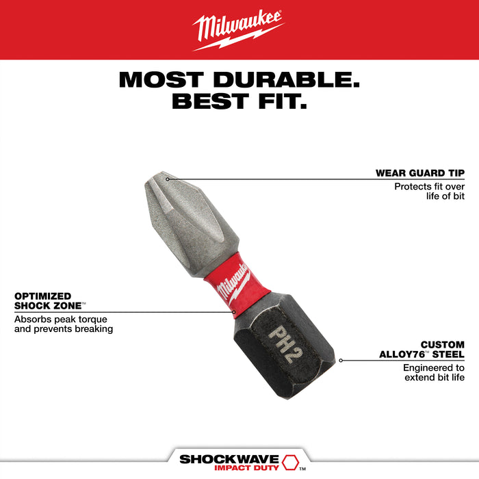 Milwaukee INSERT BIT SQ RECESS #1 48-32-4421