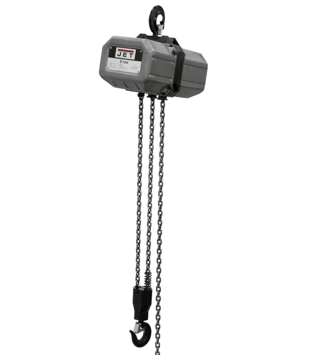 JET 2-Ton Electric Chain Hoist 1-Phase 10' Lift | 2SS-1C-10