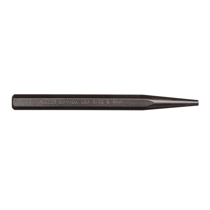 Mayhew Solid Punch 5/32"-4mm x 5"