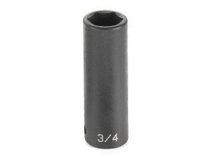 Grey Pneumatic 1/2" Drive x 1" Deep Socket