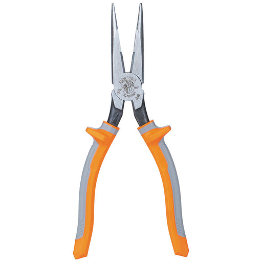KLEIN TOOLS 8" Insulated Long Nose Side Cutting Pliers