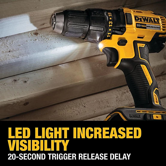 DEWALT DEWALT 20V MAX* Compact Brushless Drill/Driver Kit