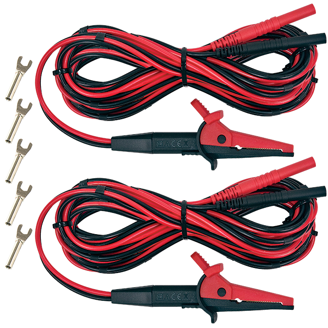 AEMC 2118.80 Kelvin Clips 20 ft (1-10A)