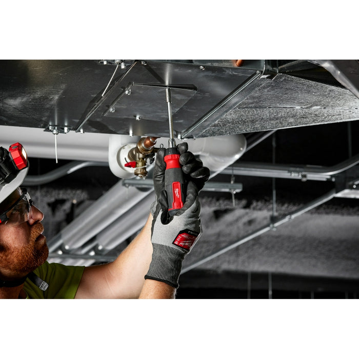 Destornillador de puntas múltiples con trinquete 14 en 1 MILWAUKEE