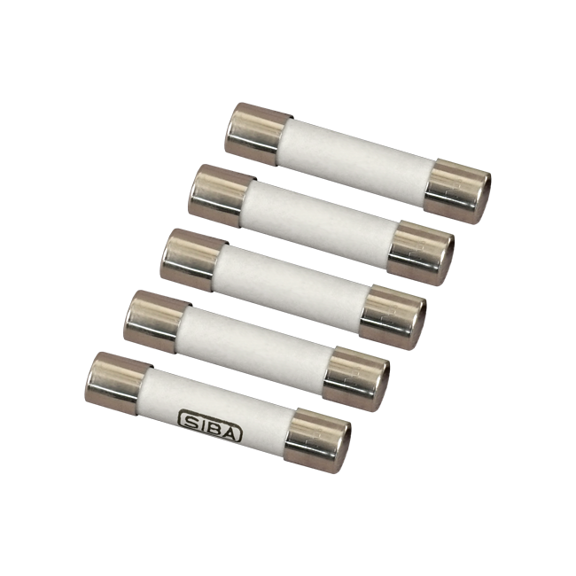 AEMC 2129.92 Fuse – Set of 5, FF, 12.5A, 500V, 5 x 20mm for Model 6240