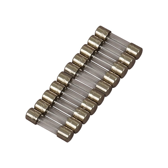 AEMC 2129.99 Fuse – Set of 10, FF, 2A, 250V, 5 x 20mm for Model 6250 & 6255