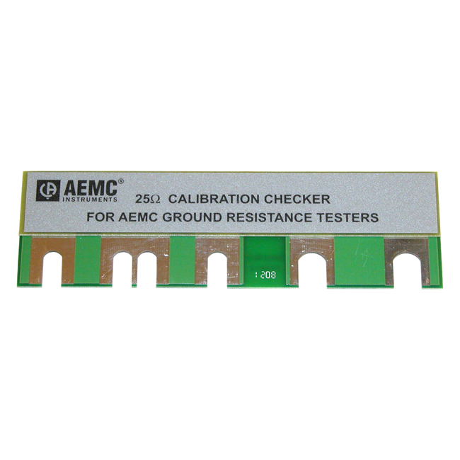 AEMC 2130.59 Calibration Checker – 25 Ohm for Ground Testers for Models 3620, 3640, 4500, 4610, 4620 & 4630