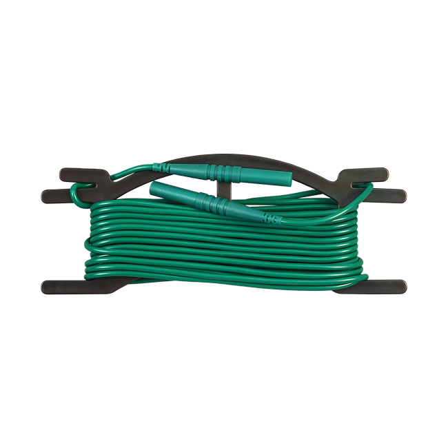 AEMC 2135.78 Replacement – Green Extension Lead (5m) on H Reel for Model 6474