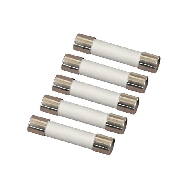 AEMC 2135.81 Fuse – Set of 5, FF, 0.63A, 250V,1.5kA, 5x20mm for Models 6470-B, 6471 & 6472