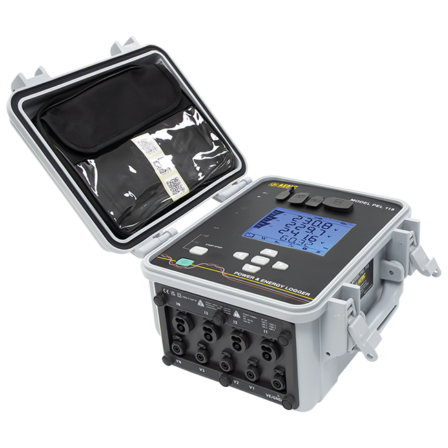 AEMC 2137.56 Power & Energy Logger Model PEL 115 (No Sensors)