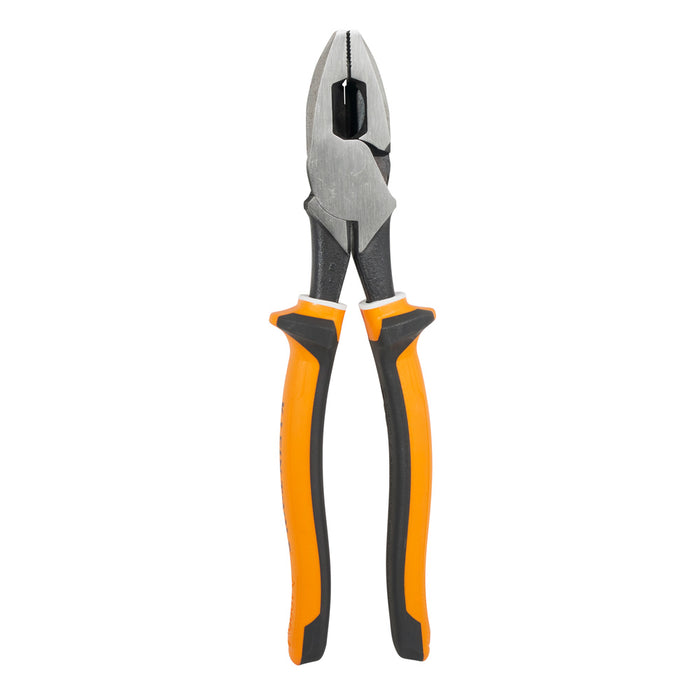 KLEIN TOOLS 9" Insulated New England Nose High Leverage Side Cutting Pliers