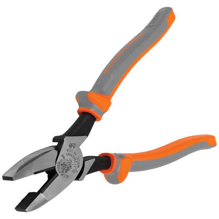 KLEIN TOOLS 9" Insulated New England Nose Side Cutting Pliers