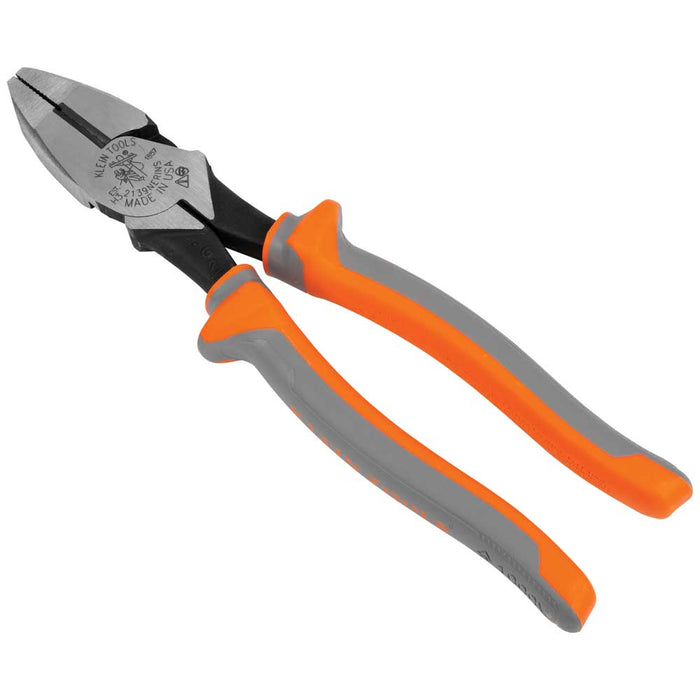KLEIN TOOLS 9" Insulated New England Nose Side Cutting Pliers