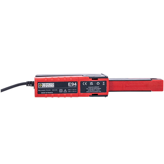 AEMC 2140.82 AC/DC Current Probe Model E94 for use only with Models 8345, PEL 112, PEL 113, & PEL 115