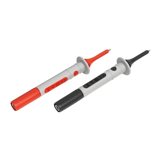 AEMC 2152.17 Probe – Set of 2, Color-coded (Red/Black) screw-on Pencil Probes {Rated 1000V CAT IV}