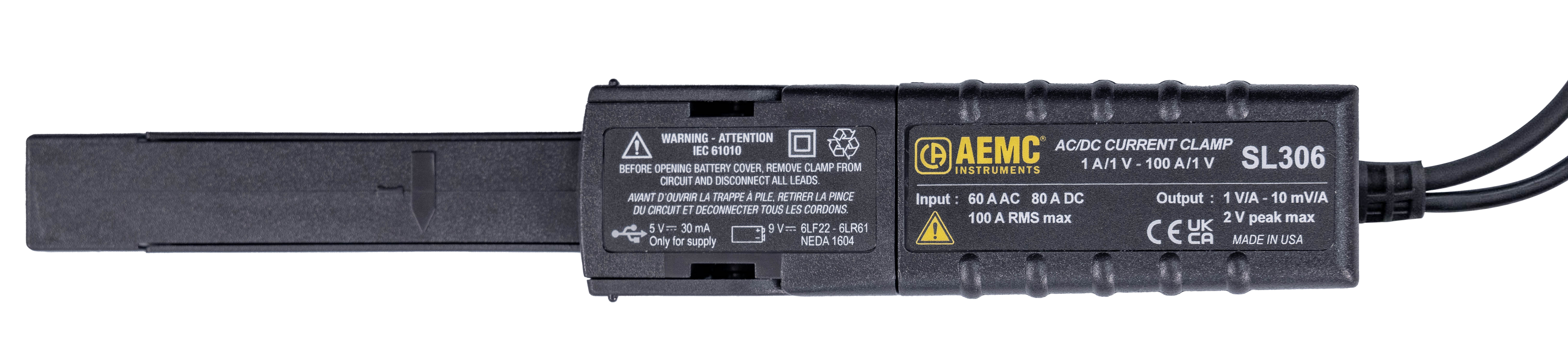 AEMC 2153.08 AC/DC Current Probe Model SL306