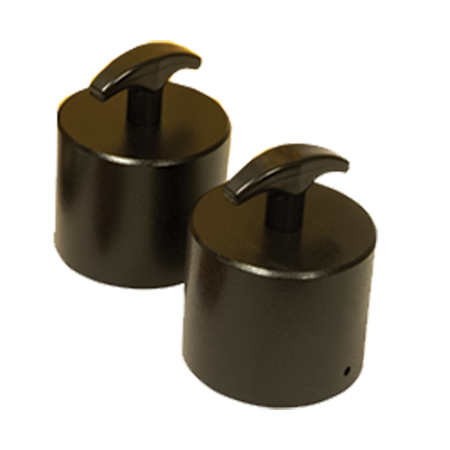 AEMC 2155.76 Weights - Replacement Set of 2, 5 lbs. each with conductive rubber pad (RoHS) for Model 6536 ESD Kit