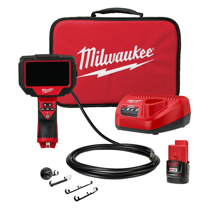 MILWAUKEE M12 M-SPECTOR 360 10' Inspection Camera Kit